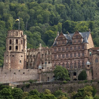 Heidelberg Castle - very popular with Chinese visitors
